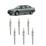 Twowinds - Bougie de Préchauffage Compatible avec BMW E46 E53 E60 E61 E63 E64 E65 E83 E91 E92-12237786869 - Chauffage (6 pièces)