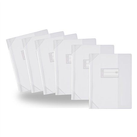 OXFORD Lot de 6 Protège-cahiers 24x32cm