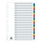 Elba Intercalaire A4 numérique 31 Positions Assorti
