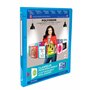 OXFORD Classeur Polyvision A4 Dos 20mm 4 Anneaux Ronds Couverture Polypro Translucide Coloris Assortis