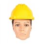 Manu France Produits du monde Casque de protection chantier jaune