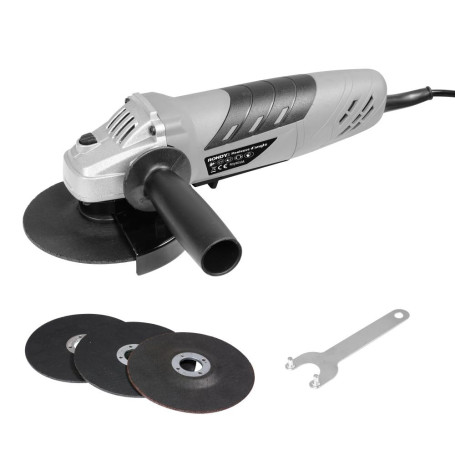 Meuleuse 125mm 900W + 3 disques à tronçonner