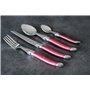 Laguiole Production - Ménagère 24 pièces - Set de Couverts de Table Acier INOX et ABS pour 6 Personnes - Présentation Coffret Ca
