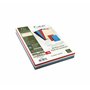 EXACOMPTA Paquet 100 plat de couverture A4 FOREVER, grain cuir 270g, coloris assortis