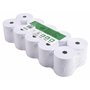 Exacompta - Réf. 40513E - Lot de 10 bobines pour machine à calculer- Largeur 70mm x diamètre 70mm - 1 pli offset extra-blanc 60g