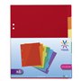 Viquel Intercalaires 6 positions en plastique format A5 - Multicolore