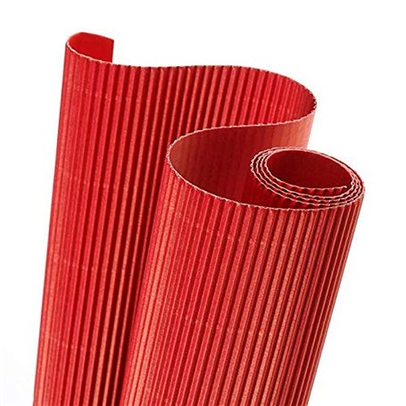 Canson Guarro Canson 200992610 Rouleau Carton Ondulé 50 x 70 cm Rouge