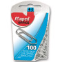 Maped - ET32001104 - Lot de trombones - 100 Pièces - Argent - 2.07 x 1 cm