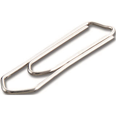 Maped - Boîte de 1000 trombones - Attaches lettres nickelées - 30 mm - Coloris : Gris Argenté - Boîte de 1000 322230