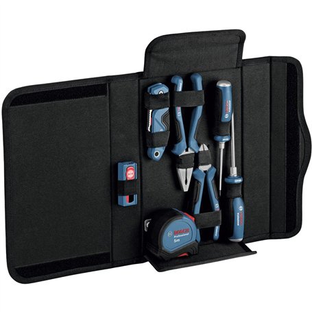 Bosch Professional Set d'outillage à main de 16 Pièces en Saccoche