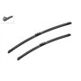 Bosch Balais d'Essuie–Glace Plats Aerotwin A970S, Longueur: 600mm/500mm – 1 Paire de Balais avant