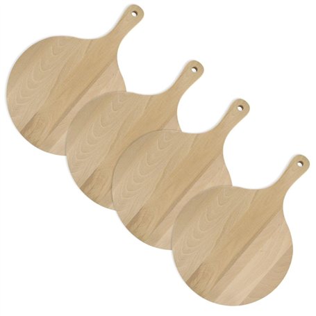 Fackelmann 9925050 Lot de 4 planches à pizza