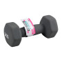 haltère 3kg - Haltère musculation - Poids: 3kg - Couleur: gris - Facile à utiliser & à ranger - Pratique & robu