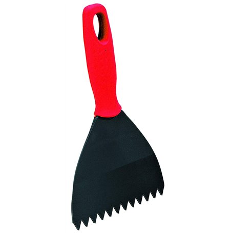 NESPOLI Spatule à colle polyamide 7cm à dents moyennes triangulaires