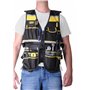Stanley Fmst1-71181 Veste Porte-Outils Gamme Fatmax - Nombreuses Poches - Bretelles Ajustables - Bandes Réfléchissantes -Doublur