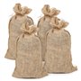 La Cordeline - Lot 4 Sacs jute 29x51 cm