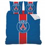 PSG CLASSIC 1 or 2 Person Bed Set | 100% Cotton | OEKO-TEX | Duvet Cover 220x240 cm + 2 Pillowcases 65x65 cm Reversible Printed
