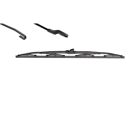 VALEO Silencio Balai d'Essuie-glace - V45 - Balai d'Essuie-glace Conventionnel Durable et Résistant Toutes Saisons 450mm - Avant