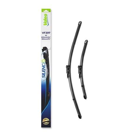VALEO Silencio Essuie-glace - VF397 - Kit de Balais d'Essuie-glace Plat d'Origine de Haute performance