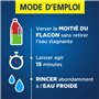 Ouragan Déboucheur Epais Parfumé Fraîcheur Eucalyptus 15 minutes 1 L