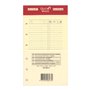 Quo Vadis - Accessoires de TIMER - Recharge FEUILLES TELEPHONE pour TIMER 14 - Papier ivoire Clairefontaine - Format 8x12