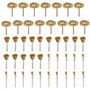 TuToy 45Pcs Brosses De Roue De Fil D'Acier Ensemble De Ponçage Accessoires Dremel Pour Outil Rotatif