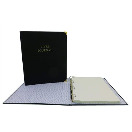 RELIURE ECOLOGIQUE 'LIVRE JOURNAL' + RECHARGE