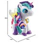 VTech - Styla, Ma Licorne Maquillage Magique, Peluche Licorne Interactive – Dés 4 Ans - Version FR
