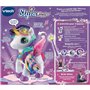 VTech - Styla, Ma Licorne Maquillage Magique, Peluche Licorne Interactive – Dés 4 Ans - Version FR