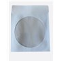 DragonTrading Lot de 50 enveloppes en papier blanc de qualité supérieure pour CD/DVD/Bluray avec fenêtre transparente