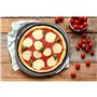 Plat a pizza - PYREX - 1452055 - En métal perforé - 32 cm