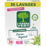 L'Arbre Vert Lessive Poudre Savon Végétal - ECOLABEL - Hypoallergénique - 36 Lavages - 94% d'ingrédients d'origine naturelle - 1