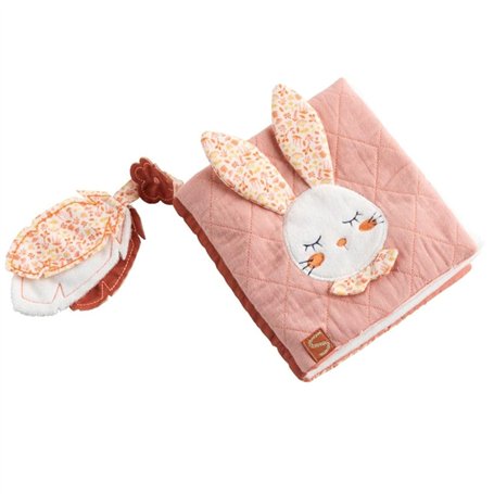 Livre d'éveil Sauthon | Livre bébé avec jeux d'eveil | Activités sensorielles dont auditives | Collection Esmée