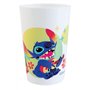 FUN HOUSE | Set Vaissellle Lilo & Stitch Pour Enfant | 1 verre, 1 Assiette + 1 Bol | Réutilisable & Micro-Ondable | Licence Offi
