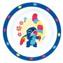 FUN HOUSE | Set Vaissellle Lilo & Stitch Pour Enfant | 1 verre, 1 Assiette + 1 Bol | Réutilisable & Micro-Ondable | Licence Offi