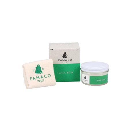 Famaco - Pommadier FAMA ECO 50ml - Incolore - Crème sans Solvant - Nettoie et Nourrit les Cuirs Naturels