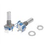 Codeur Rotatif, 10pcs EC11 Codeur Rotatif Codeur Commutateur Potentiomètre numérique avec commutateur 5 Broches largement utilis