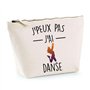Trousse Danse J'peux Pas | Pochette Toilette Maquillage Idée Sac Cadeau