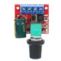 Akozon 5V-28V 5A 90W Contrôleur de commutateur de commande de vitesse de moteur à courant continu (PWM) Gradateur de régulateur