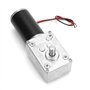 Moteur d'engrenage à vis sans Fin d'axe de 12V 8mm, Moteur électrique de réduction de Vitesse de Turbo de boîte de Vitesse en mé