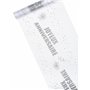 Chemin de table organza Joyeux Anniversaire argent 29 cm x 5 m