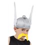 Casque Astérix Enfant - Astérix et Obélix - Argenté/Gris - Taille Unique