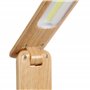 FISHTEC Lampe de Bureau à LED - Lampe de Chevet à Commande Tactile - Lampe de Table avec 3 Niveaux de Luminosité - Inclinable 18