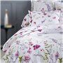 Linnea Drap Plat 280x310 cm 100% Coton Pretty Blanc