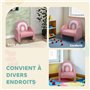 AIYAPLAY Fauteuil Enfants canapé pour Enfants en Forme d'arc-en-Ciel, Mini canapé en Tissu Pelucheux, pour garçons et Filles, Ro