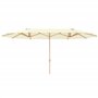 Outsunny Parasol de jardin double 455 x 265 cm