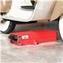 HOMCOM Cric de moto, table de levage moto à ciseaux, hauteur de levage 9,5-40 cm capacité 500 kg, cric élévateur pliable pour ré
