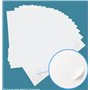 20000 Étiquettes autocollantes 52.5 x 29.7 mm - 500 Feuilles A4 de 40 étiquettes multi-usage compatibles jet d’encre, laser et c