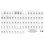 20000 Étiquettes autocollantes 52.5 x 29.7 mm - 500 Feuilles A4 de 40 étiquettes multi-usage compatibles jet d’encre, laser et c