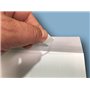 100 ex Grande enveloppe avec fenetre pochette courrier A4 C4 papier kraft blanc 90 g format 229 x 324 mm une enveloppe blanche a